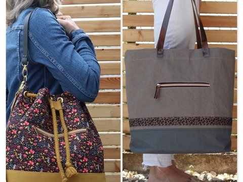Anleitung Bucket Bag/Shopper Laetizia