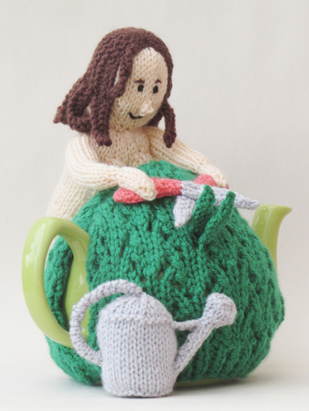 Naked Gardener Tea Cosy Knitting Pattern