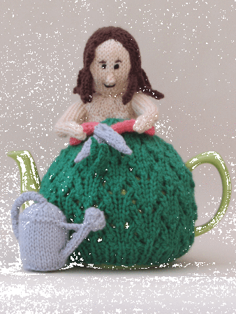 Naked Gardener Tea Cosy Knitting Pattern