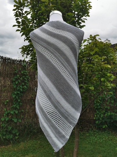 Anleitung Stricktuch "Streifen für Streifen"