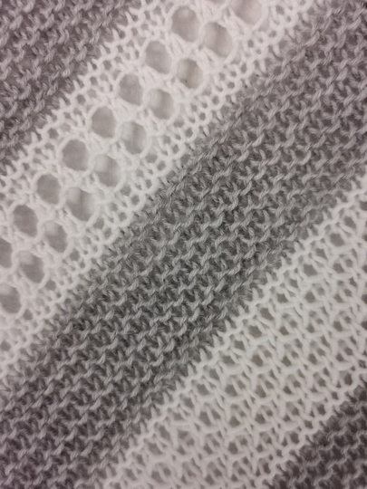 Anleitung Stricktuch "Streifen für Streifen"