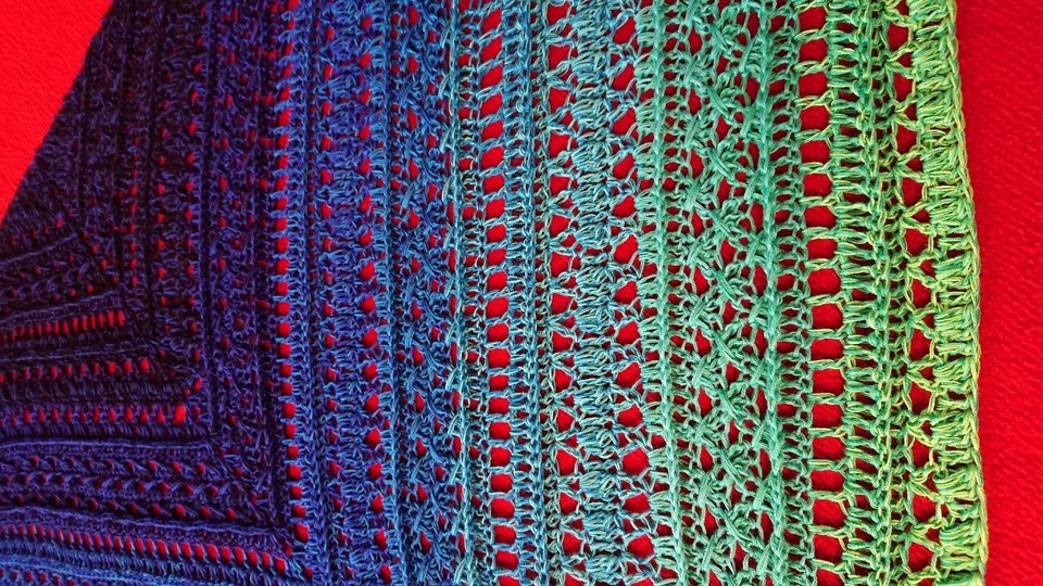 Tuch Naomi häkeln Dreieckstuch