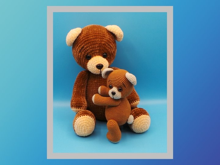 Häkelanleitung Bär Benno