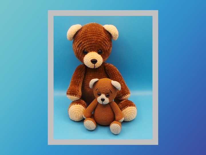 Häkelanleitung Bär Benno