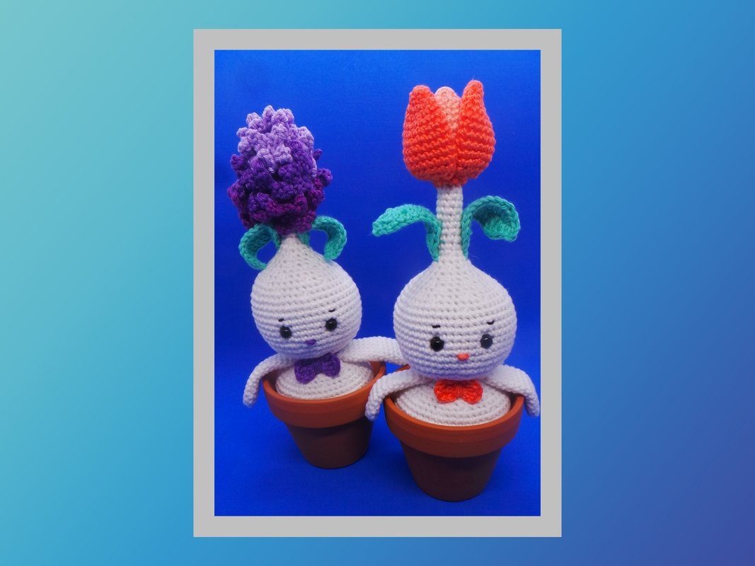 Häkelanleitung Blumenzwiebeln