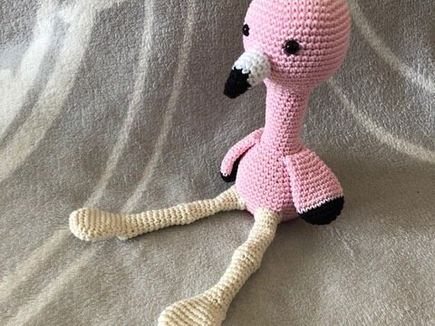Häkelanleitung Flamingo Marvin