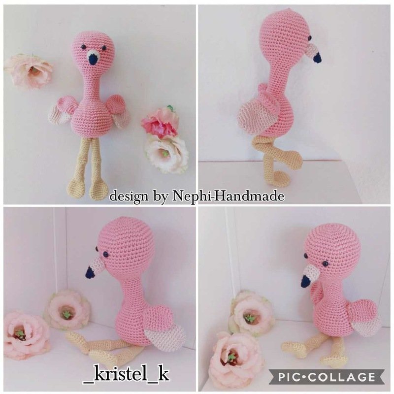 Häkelanleitung Flamingo Marvin - Bild 7