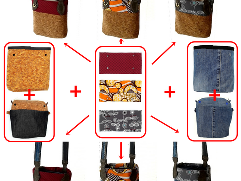 Anleitung Handtasche "Kragig"