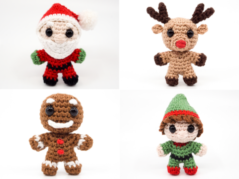 Weihnachten PDF Häkelanleitung Sparset