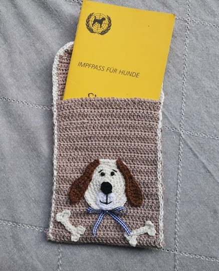 Häkelanleitung Heimtierausweis-Täschchen