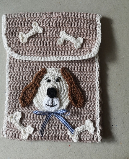 Häkelanleitung Heimtierausweis-Täschchen