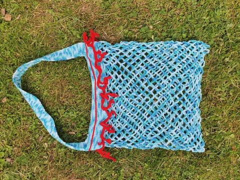 Anleitung Netztasche "Koralle"