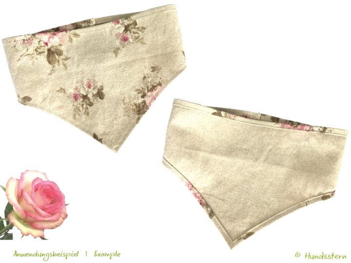 BANDALOO Summer. Dog bandana-scarf in 8 sizes. Sewing Pattern