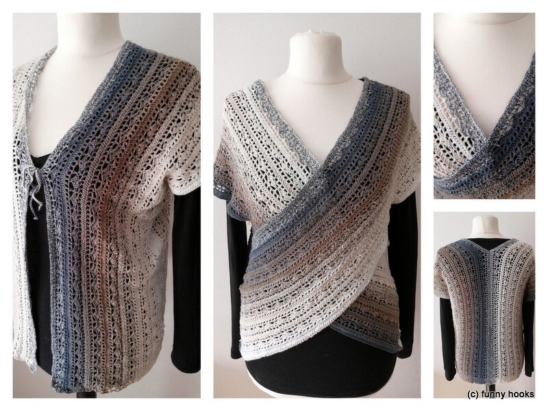 girls dream 3 in 1  - stole, shirt, light summer jacket