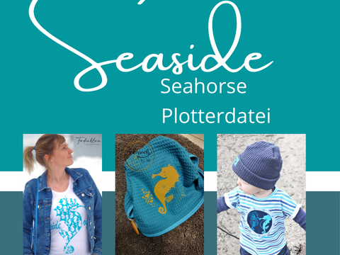 Plotterdatei Seaside Seahorse