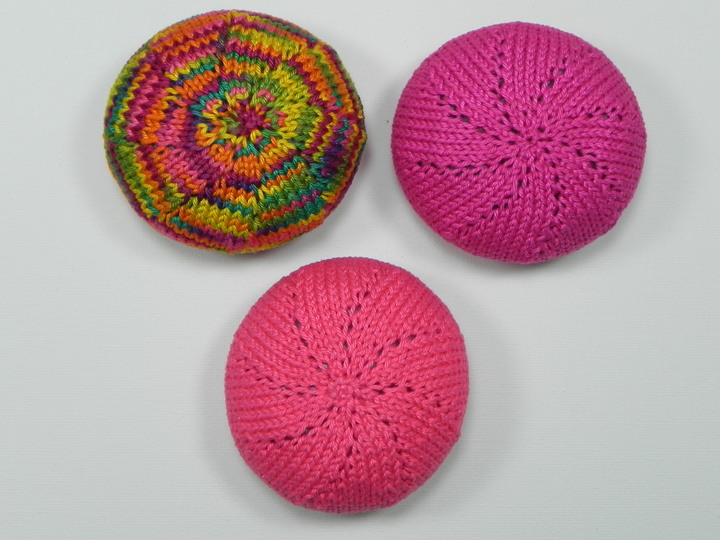 Seifensäckchen für eine runde Seife Strickanleitung