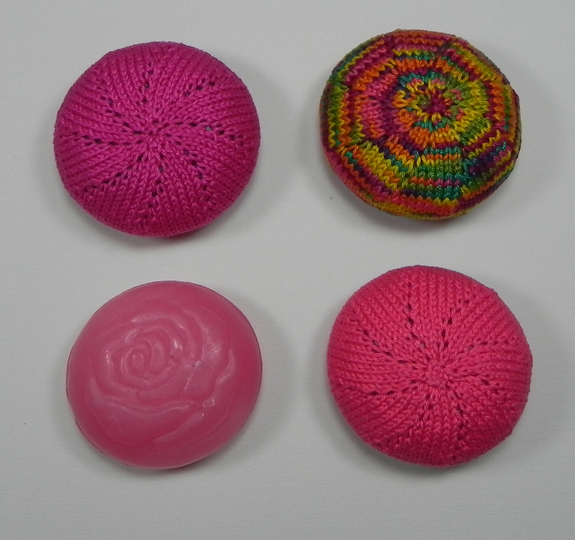 Seifensäckchen für eine runde Seife Strickanleitung