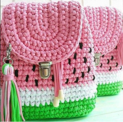 Pattern Watermelon backpack - Image 4