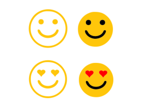 Plotterdatei "Smileys"