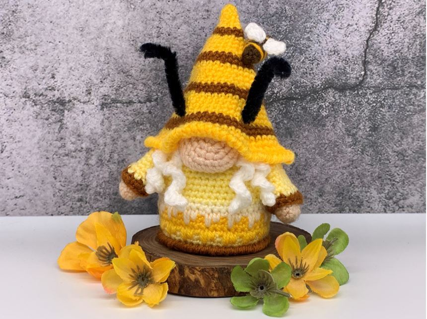 Crochet Pattern Bee Gnome III