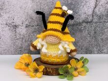 Häkelanleitung Bienen-Gnom III