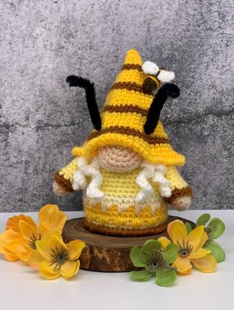 Crochet Pattern Bee Gnome III