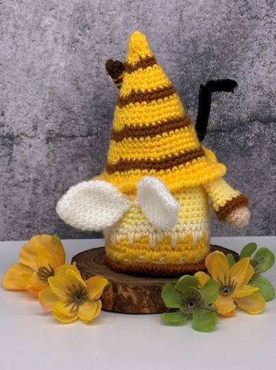 Häkelanleitung Bienen-Gnom III