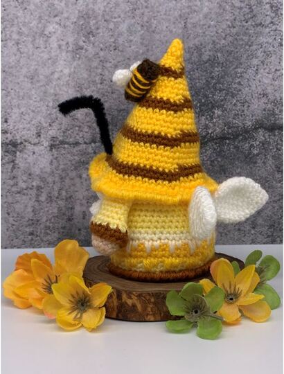 Häkelanleitung Bienen-Gnom III