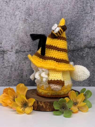 Häkelanleitung Bienen-Gnom III