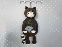 Häkelanleitung Aufbewahrungskorb Kater Kasimir - PDF Datei