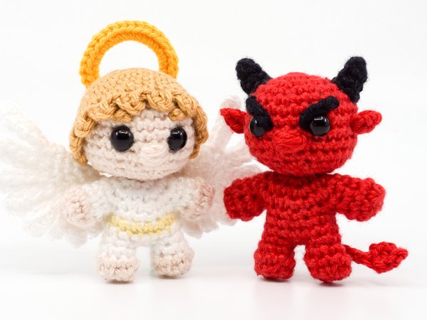 Angel and Devil PDF Crochet Pattern Bundle
