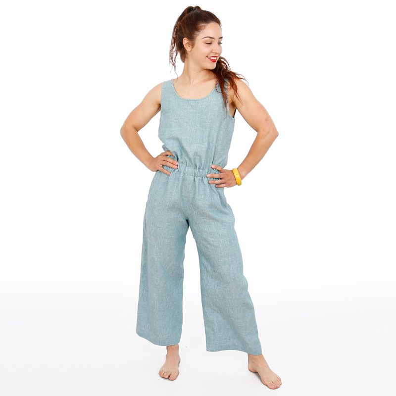 FRAU LEYLA • Jumpsuit mit Knopfleiste im Rückenteil, e-book - Bild 4