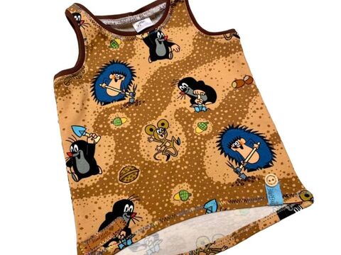 Anleitung flunterhemd - Kinderunterhemd für Jungen und Mädchen Gr. 56/62-164/170