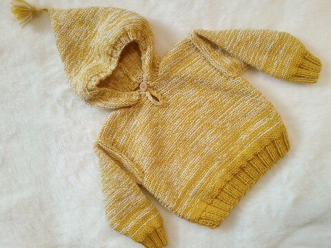 Kapuzenpulli Gr. 74-80 und 86-92