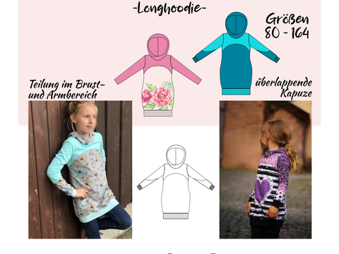 Anleitung Longhoodie Cinnamon Moon