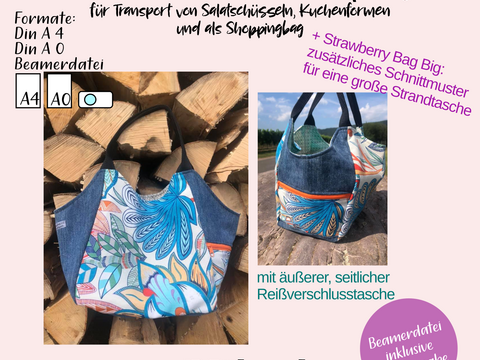 Anleitung Tasche Strawberry Bag