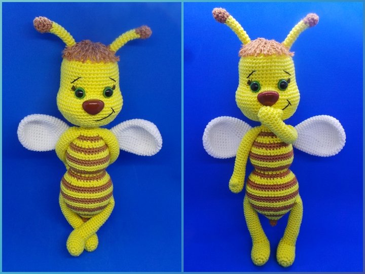 Häkelanleitung Bienchen Bine