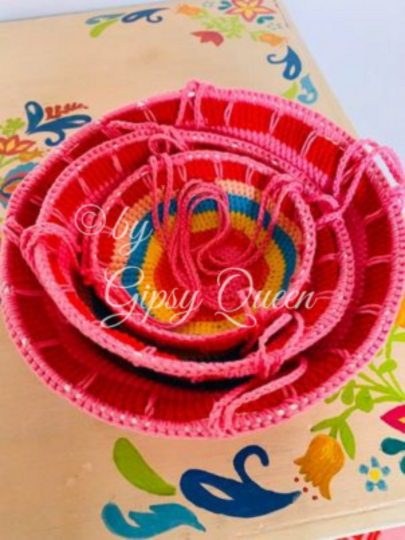 Häkelanleitung Nina Nützlich Aufbewahrung Korb