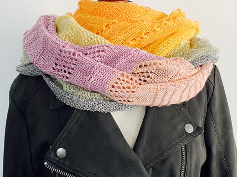 Anleitung "Caribbean Summer" - Tuch