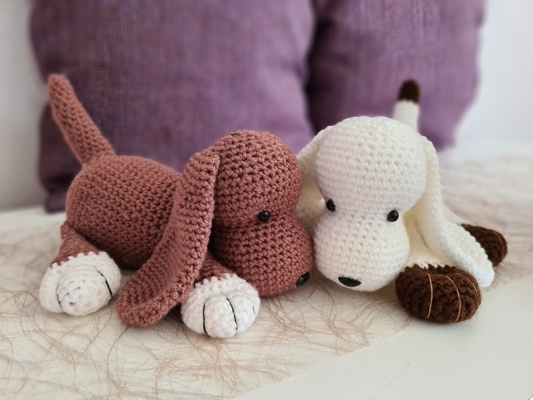 Hunde Nougat & Toffy Häkelanleitung - Bild 9