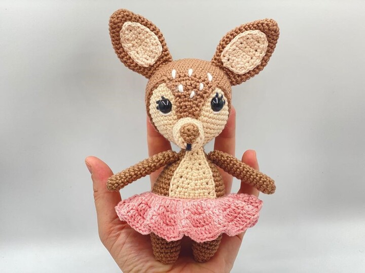 Häkelanleitung - Reh "Sweetie"