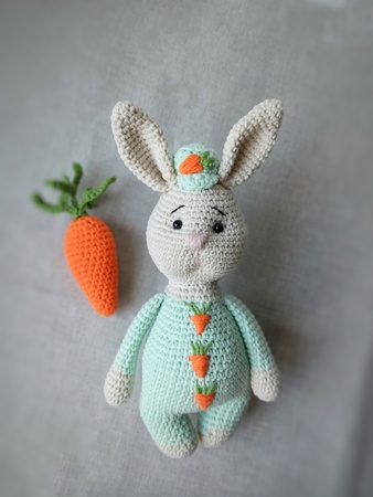 Crochet pattern amigurumi bunny