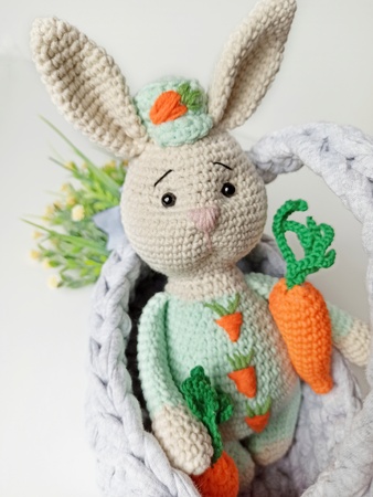 Crochet pattern amigurumi bunny