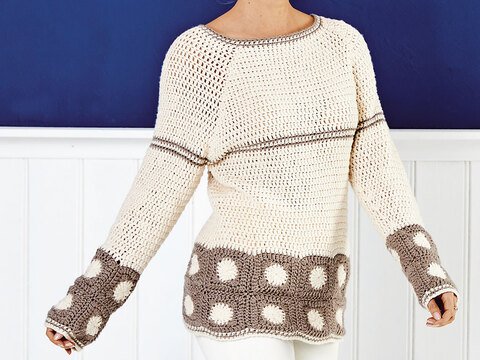 HÄKELPULLI HELSINGORG