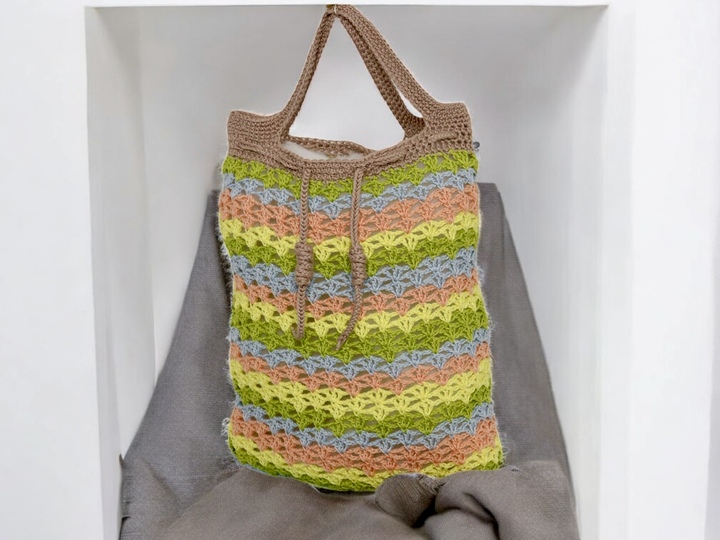 Tutti Frutti Bag | Market bag - crochet pattern