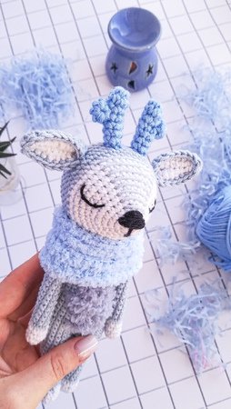 Amigurumi crochet pattern deer