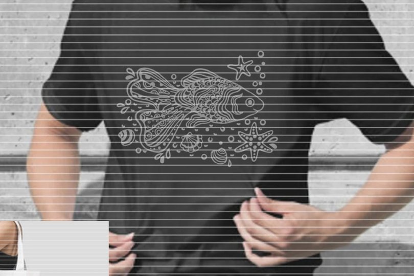 Paradies Fisch Plotterdatei SVG DXF