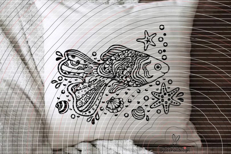 Paradies Fisch Plotterdatei SVG DXF