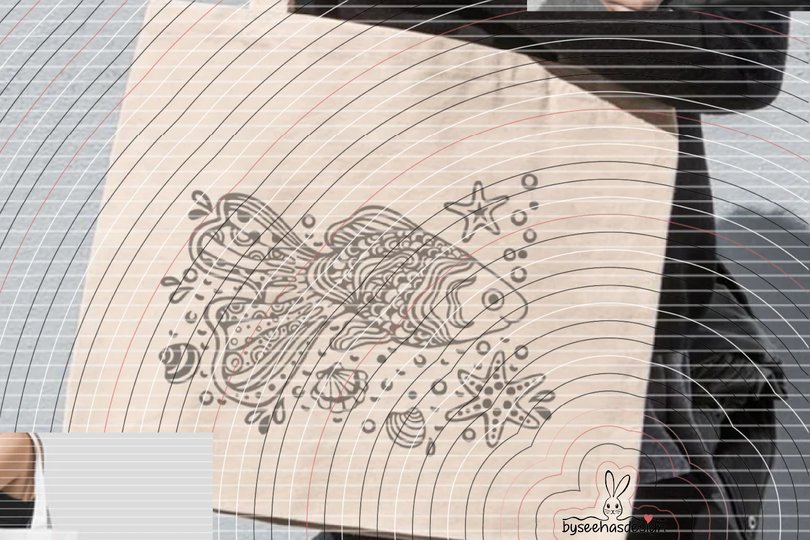 Paradies Fisch Plotterdatei SVG DXF