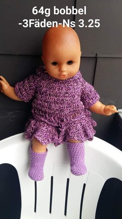 Anleitung Puppen- und Kinderkleid Emma